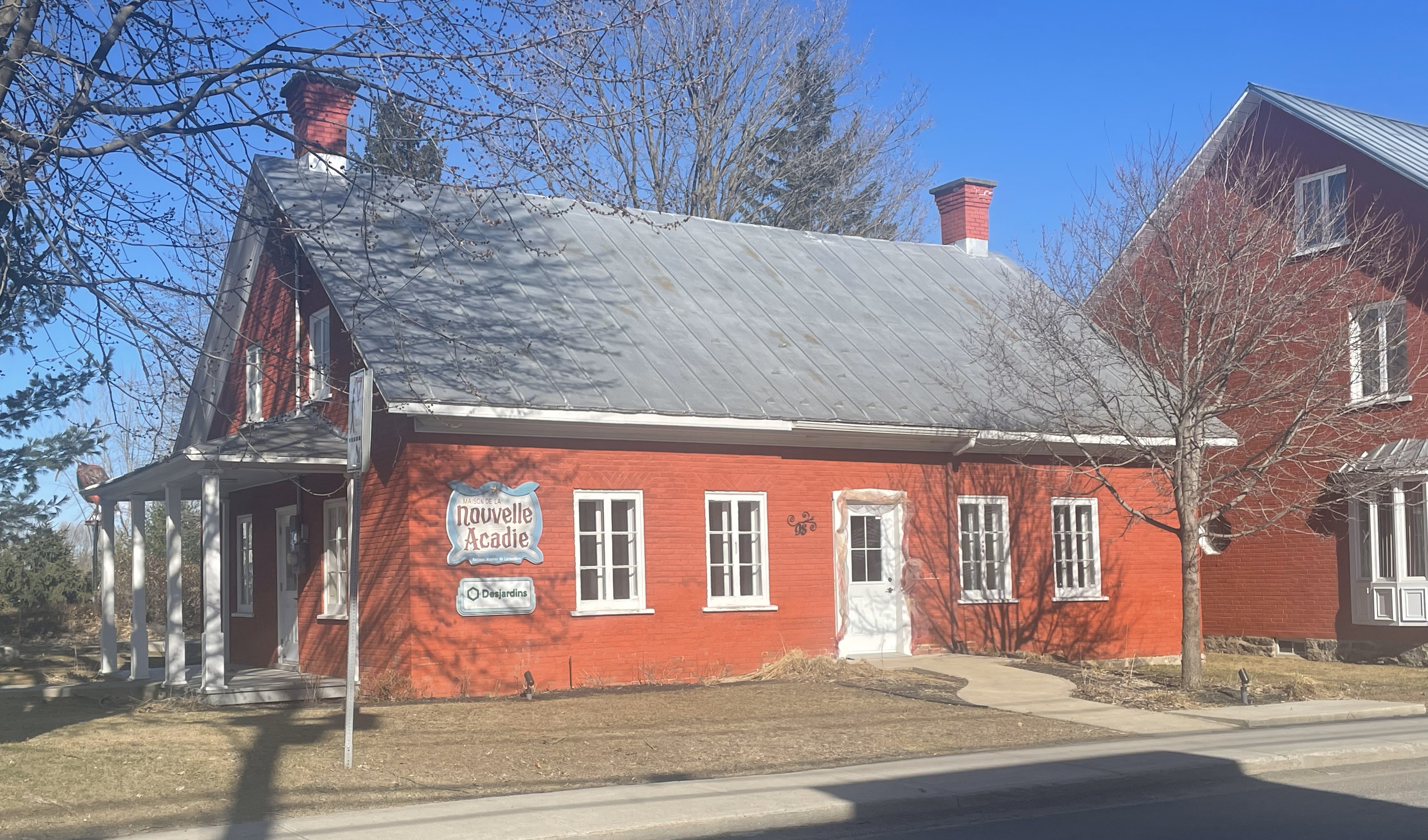 La Maison de la Nouvelle Acadie, musée de l’épopée acadienne à Saint-Jacques-de-l’Achigan.