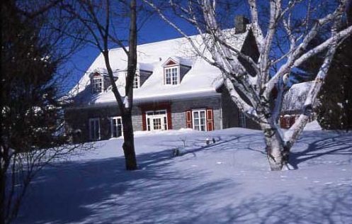 Maison Meunier en hiver